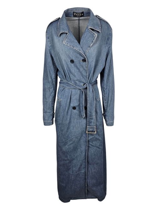 women's denim trench coat Atelier Cigala's | 085-DSB3611Y